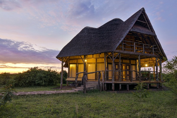 Fachada de la propiedad