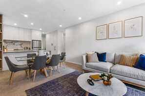 Télévision, cheminée, espaces bureaux