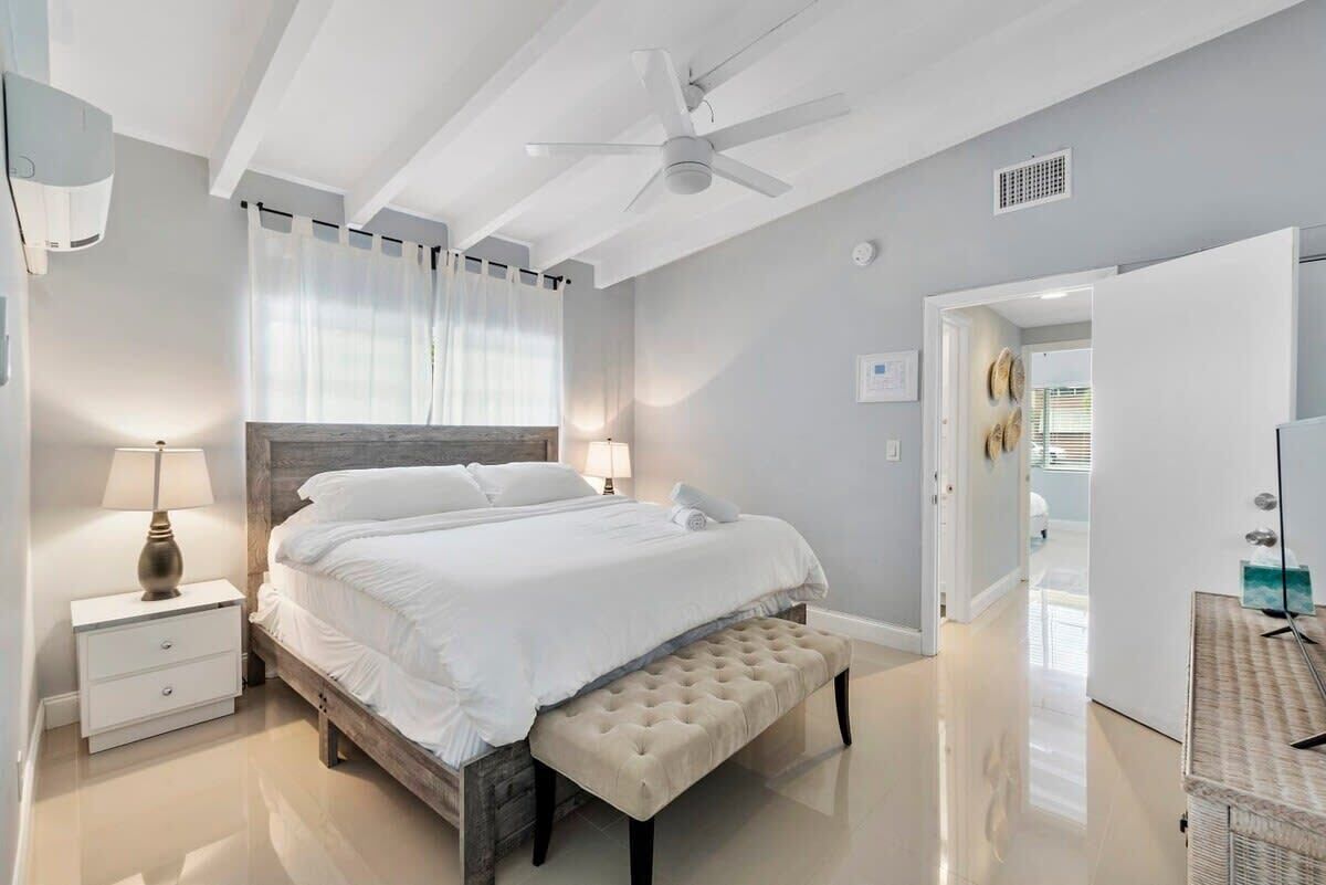 3 多间卧室、熨斗/熨衣板、旅行婴儿床、WiFi