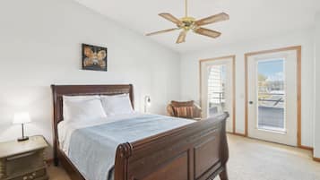 2 bedrooms, iron/ironing board, free WiFi, bed sheets