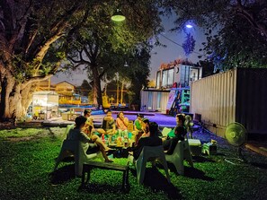 Overnattingsstedets uteområder