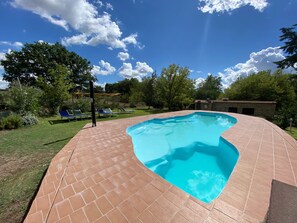 Pool - Farmhouse "Volpe" with Shared Pool, Private Terrace & Wi-Fi (Pitigliano)