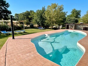 Pool - Farmhouse "Volpe" with Shared Pool, Private Terrace & Wi-Fi (Pitigliano)