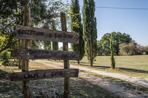Terrein van de accommodatie