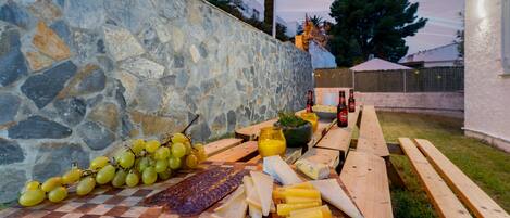 Udendørs spisemuligheder