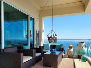 Vue depuis le balcon