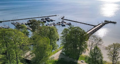 Apartment mit Seeblick - 950 m zum Hundestrand Wiesengeflüster