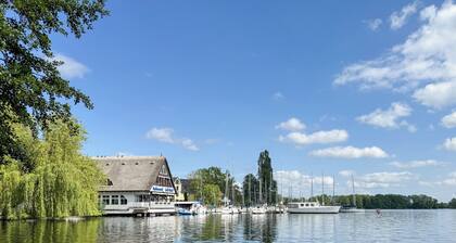 Ferienhaus Wiesengeflüster W10 mit Sauna, Kamin und Garten