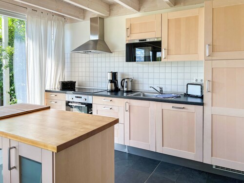 Ferienhaus Wiesengeflüster S1 mit Sauna, Kamin und Workation an der Müritz