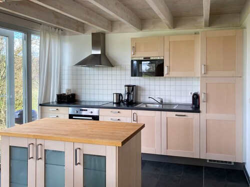 Wiesengeflüster S5 | Gruppenhaus (haustierfrei) mit Aussicht, Wiese und Müritznä