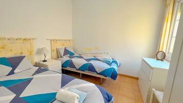 2 間睡房、熨斗/熨衫板、免費 Wi-Fi、床單