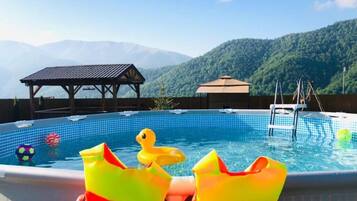 Seasonal outdoor pool