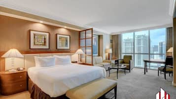 Safe på rommet, skrivebord, strykejern/-brett og wi-fi