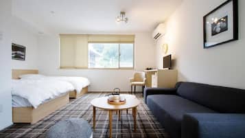 1 habitación, escritorio, wifi gratis y ropa de cama