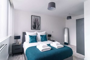 1 Schlafzimmer, Schreibtisch, Bügeleisen/Bügelbrett, WLAN