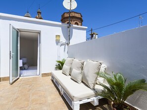 Terrace/patio - Comfortable Apartment with Terrace in Central Valencia (Valencia)