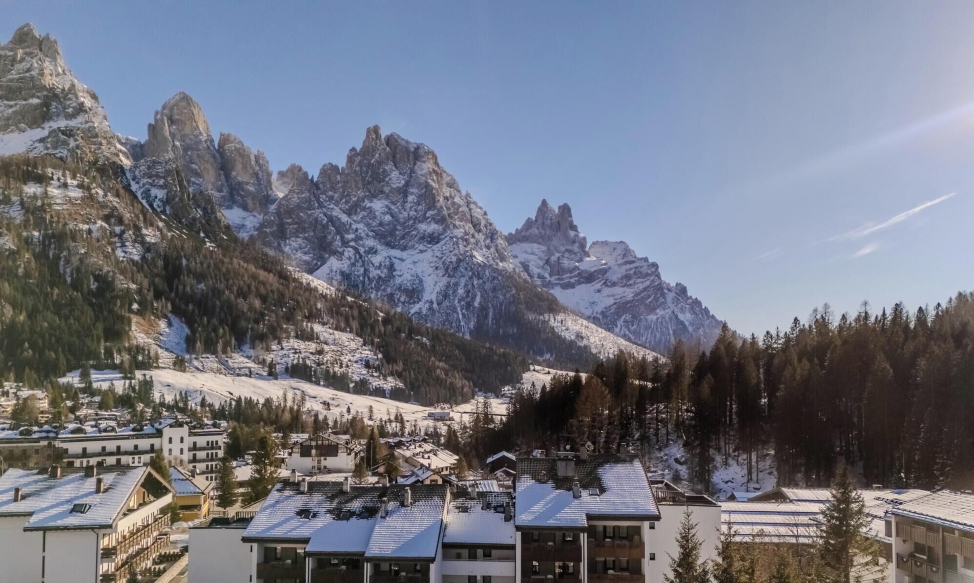 Facciata della struttura