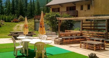Grand Chalet 5 piĂšces, 15 pers., cheminĂ©e, parking privĂ© - Le MonĂȘtier-les-Bains