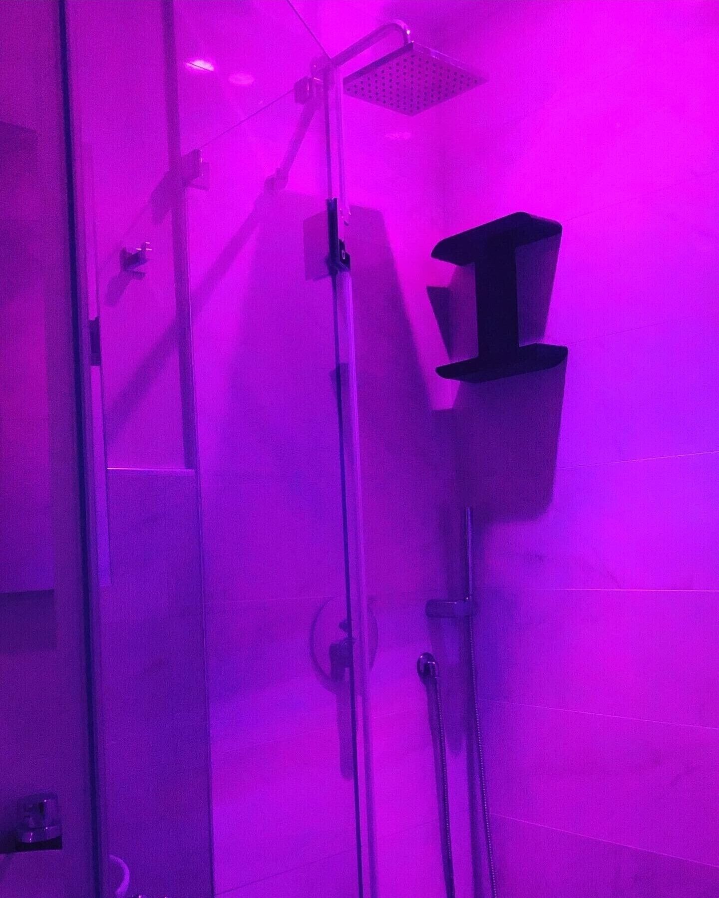 Dusj på badet