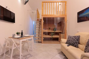 Living area - La Cà Fiera 11E. (Bologna)