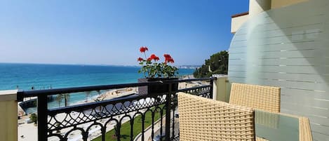 Vue depuis le balcon