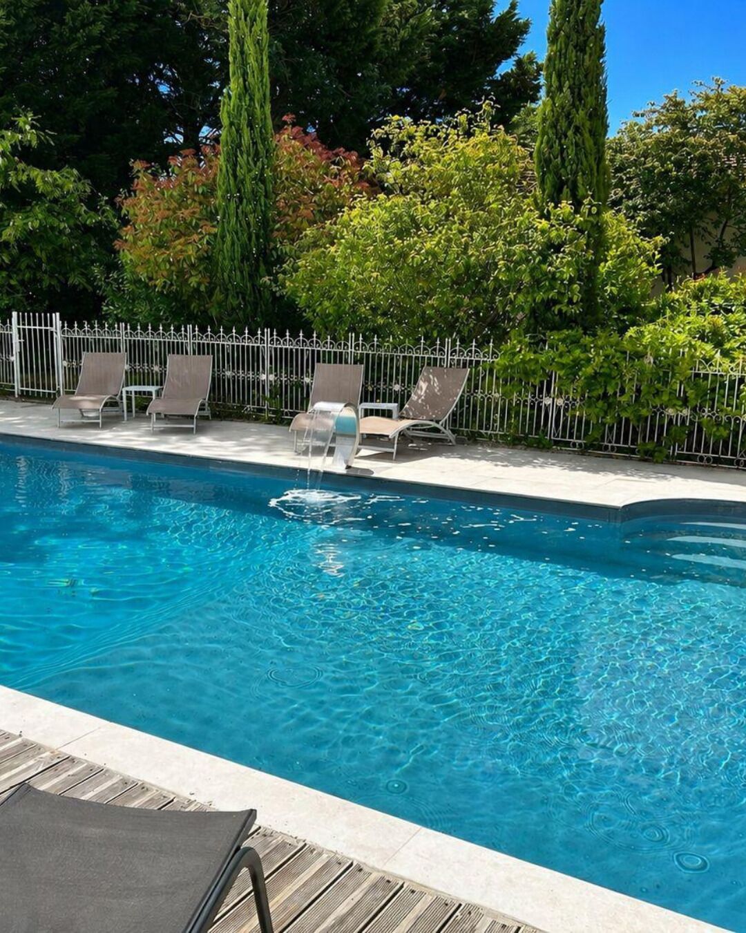 Udendørs pool, opvarmet pool