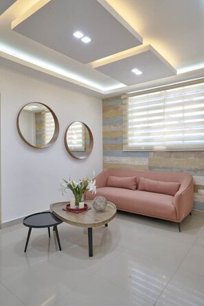 Living area - Apto B1 Estudio de 2 Habitaciones (Santo Domingo)