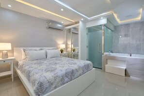 1 bedroom, WiFi, bed sheets - Apto B2 Estudio con Jacuzzi Privado (Santo Domingo)