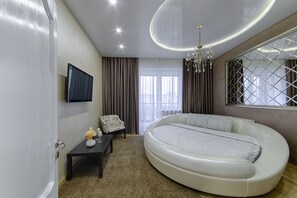 Apartamento | Ropa de cama hipoalergénica, cortinas opacas, sistema de insonorización