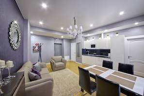 Apartment | Living area - Home Apart Skryganova and Kalvariyskaya  (Minsk)