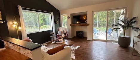 تلفزيون، مدفأة