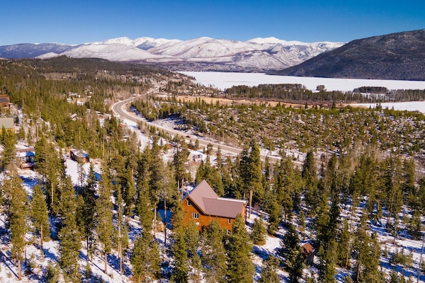 Aerial View in Winter