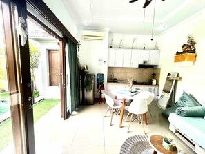 Villa, 2 Bedrooms, Accessible, Smoking | Living area - Sunny Melati Canggu Private 3brvilla (Canggu)