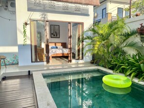 Villa, 2 Schlafzimmer, barrierefrei, Raucher | Pool | Außenpool
