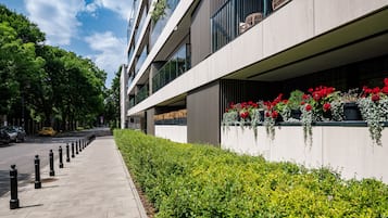 Façade de l’hébergement