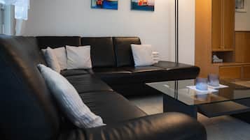 Panoramic apartment plus 150 CHF cleaning fee on top of the rate | Soundproofing, iron/ironing board, free WiFi, bed sheets