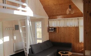 Cottage - 2- Bedroom with Sleeping Loft, 1-8 Guests | Living area - Old Cottages (Reynivellir)
