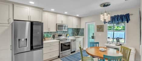 Condo, 2 Bedrooms | Private kitchen | Fridge, coffee/tea maker, toaster