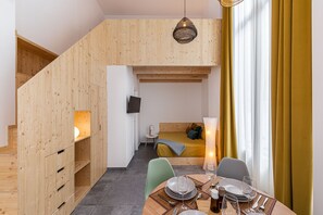1 makuuhuone, silitysrauta/-lauta, ilmainen Wi-Fi, vuodevaatteet