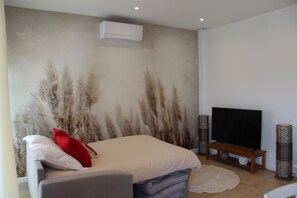1 Schlafzimmer, Bügeleisen/Bügelbrett, kostenloses WLAN, Bettwäsche