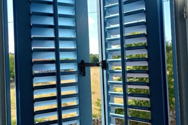 Blick von der Unterkunft