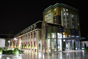 Konaklama yerinin ön cephesi