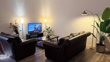 Smart TV, books, music library