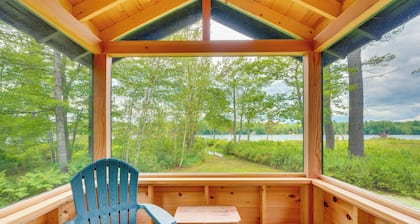 Dock & Beach Access! Waterfront Home on Kezar Lake