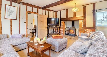 Fabulous looking property with an abundance of beams.
