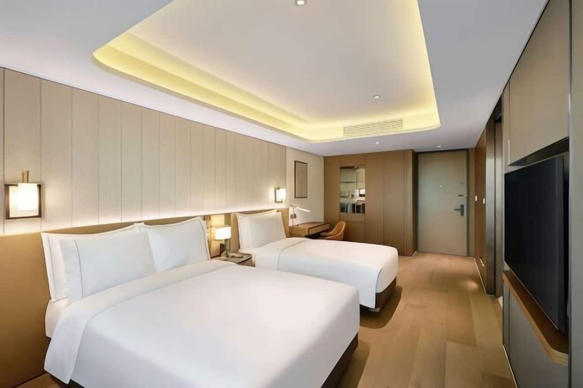 Literie de qualité supérieure, couette en duvet d'oie, minibar