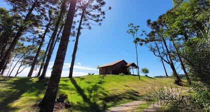 Chalé com Linda Vista Para Vinhedo/vale das Antas
