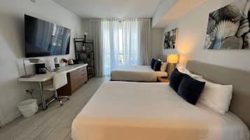 1 bedroom, desk, iron/ironing board, WiFi