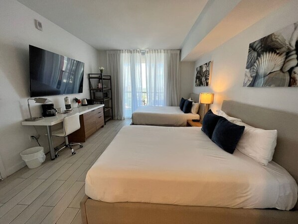 1 Schlafzimmer, Schreibtisch, Bügeleisen/Bügelbrett, WLAN