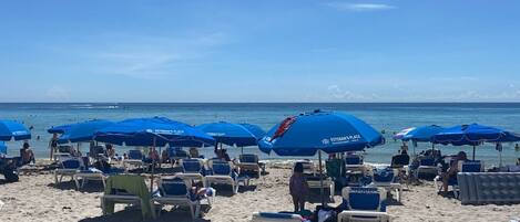 Una spiaggia nelle vicinanze